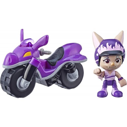 해즈브로 Hasbro Top Wing Figure and Vehicle Betty Bat’s Dirt Bike with Removable 3-Inch Figure from The Nick Jr. Show, Great Toy for Kids Ages 3 to 5