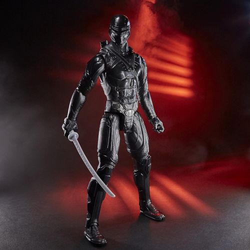 해즈브로 Hasbro Snake Eyes: G.I. Joe Origins Snake Eyes Collectible 12-Inch Scale Action Figure with Ninja Sword Accessory, Toys for Kids Ages 4 and Up