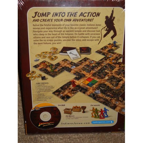 해즈브로 Hasbro Gaming Indiana Jones DVD Game