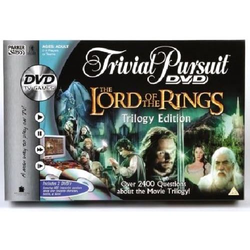해즈브로 Hasbro Lord Of The Rings Trivial Pursuit - Dvd Game