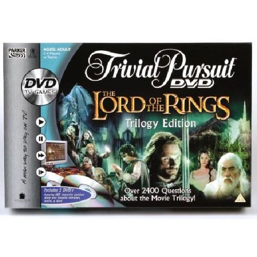 해즈브로 Hasbro Lord Of The Rings Trivial Pursuit - Dvd Game