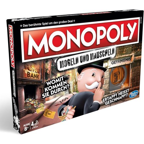 해즈브로 Hasbro Gaming E1871100 Monopoly Cheeking and Shuffling Family Game