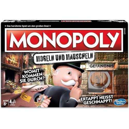 해즈브로 Hasbro Gaming E1871100 Monopoly Cheeking and Shuffling Family Game