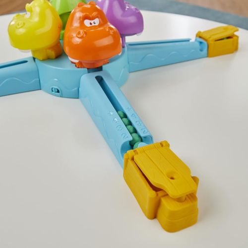 해즈브로 Hasbro Gaming Hungry Hungry Hippos Launchers Game for Kids Ages 4 and Up, Electronic Pre-School Game for 2-4 Players