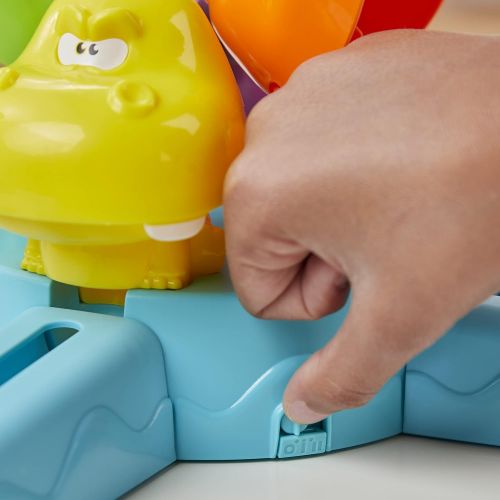 해즈브로 Hasbro Gaming Hungry Hungry Hippos Launchers Game for Kids Ages 4 and Up, Electronic Pre-School Game for 2-4 Players