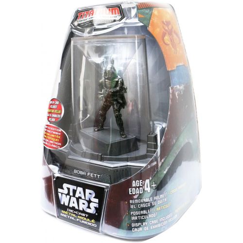 해즈브로 Hasbro Star Wars Titanium Series 2007 Boba Fett Diecast Figure [Vintage Finish]