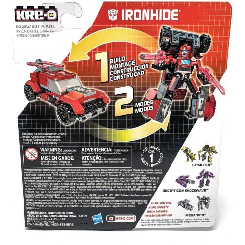 해즈브로 Hasbro IRONHIDE Battle Changer Transformers KRE-O kreo kreon G1 Iron Hide
