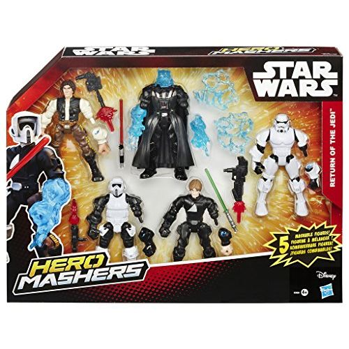해즈브로 Hasbro Star Wars Hero Mashers Action Figures 15 cm Multi-Pack 2015 Episode VI