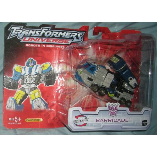 해즈브로 Hasbro Transformers Universe Robots in Disguise Barricade Action Figure