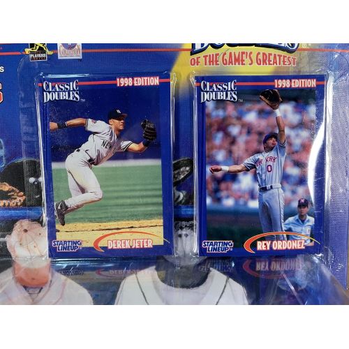 해즈브로 Hasbro 1998 MLB Starting Lineup Classic Doubles - Derek Jeter & Rey Ordonez