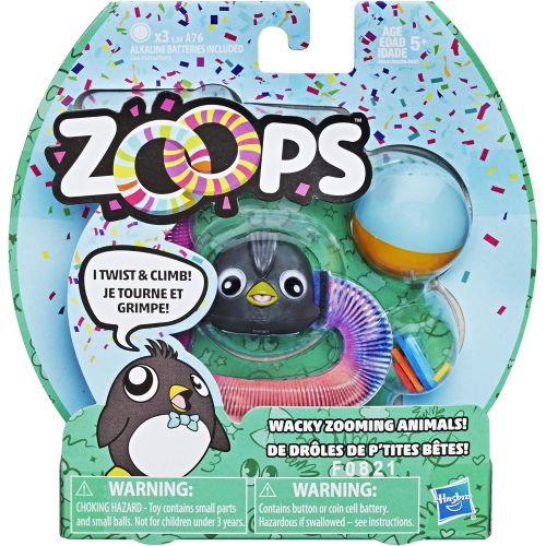 해즈브로 Hasbro Zoops Electronic Twisting Zooming Climbing Toy Fancy Penguin Pet Toy for Kids 5 & Up