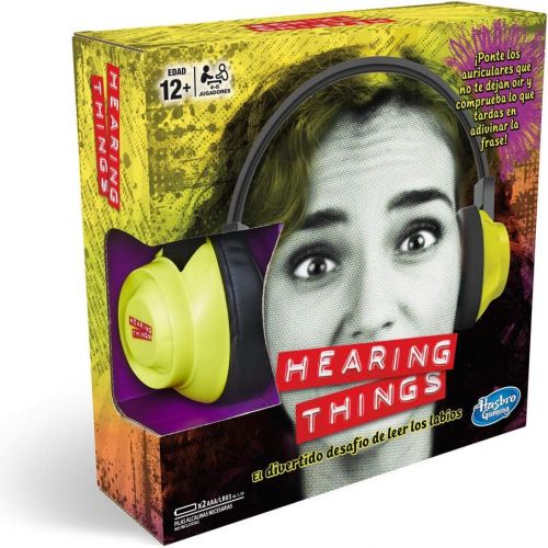 해즈브로 Hasbro Gaming???Hearing Things, Multicoloured (E2617105) (Spanish)