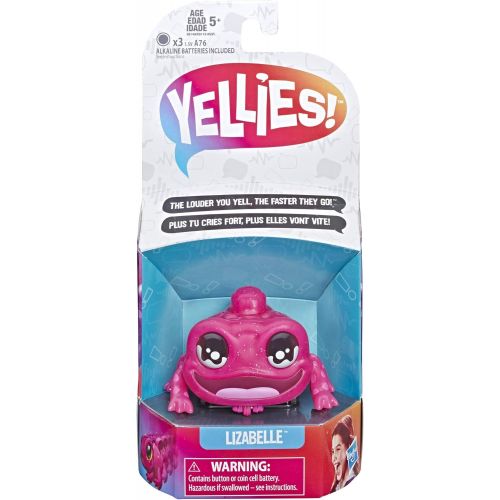 해즈브로 Hasbro Yellies! Lizabelle Voice-Activated Lizard Pet Toy for Kids Ages 5 & Up