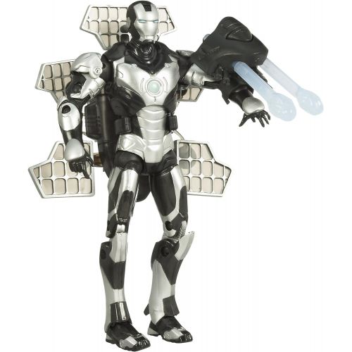 해즈브로 Hasbro Iron Man Movie Satellite Armor Iron Man Action Figure [Silver Armor]