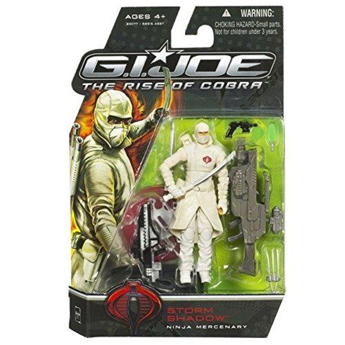 해즈브로 Hasbro G.I. Joe The Rise of Cobra 3 3/4 Action Figure Storm Shadow (Ninja Mercenary)