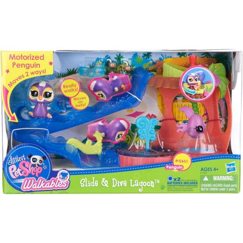 해즈브로 Hasbro Littlest Pet Shop Slide and Dive Lagoon Playset