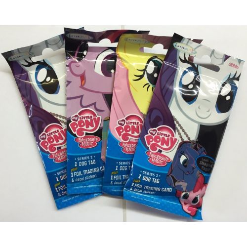 해즈브로 Hasbro My Little Pony Series 2 Dog Tag 4 Mystery Pack Lot …