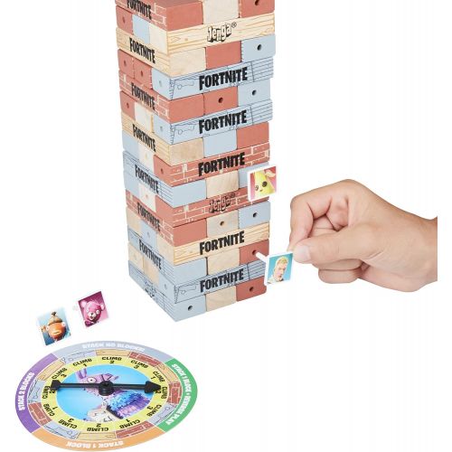 해즈브로 Hasbro Gaming- Jenga Fortnite Game in Box, Multi-Colour, E9480UE2