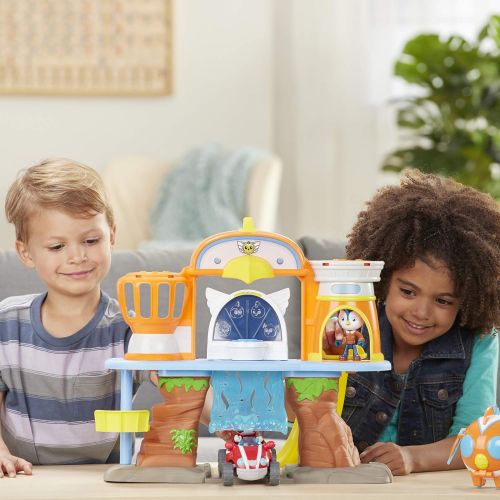 해즈브로 Hasbro Top Wing Academy Playset Inspired by Nick Jr Show, Includes Figure & Vehicle, Lights, Sounds, & Phrases, Toy for Kids Ages 3 & Up