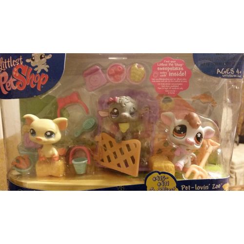 해즈브로 Hasbro Littlest Pet Shop Themed Playpacks - Petting Zoo