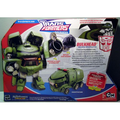 해즈브로 Hasbro Transformers Animated Voyager Bulkhead