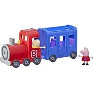 Hasbro Peppa Pig Peppa’s Adventures Miss Rabbit’s Train 2-Part Detachable Vehicle Preschool Toy: 2 Figures, Rolling Wheels, for Ages 3 and Up