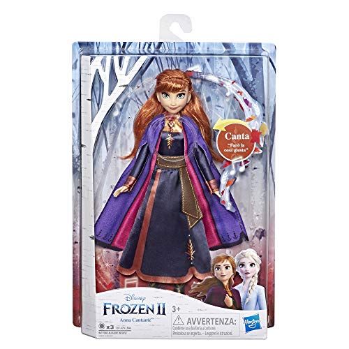 해즈브로 Hasbro Cantante Disney Anna Singer Dolls with Purple Dress Inspired by Frozen 2 Movie Multicoloured E6853IC0