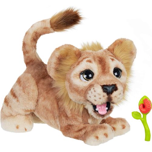 해즈브로 Hasbro Disney The Lion King Mighty Roar Simba Interactive Plush Toy, Brought to Life by Furreal, 100+ Sound &-Motion Combinations, Ages 4 & Up