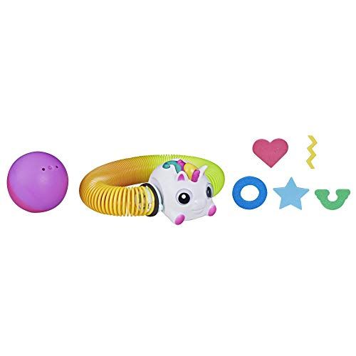 해즈브로 Hasbro Zoops Electronic Twisting Zooming Climbing Toy Rainbow Unicorn Pet Toy for Kids 5 and Up