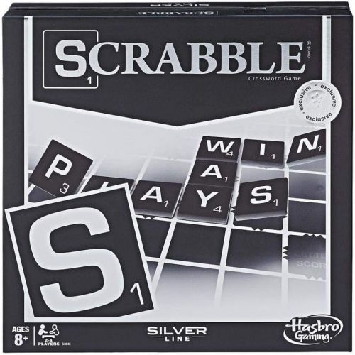 해즈브로 Hasbro Scrabble Silver Line Edition Board Game