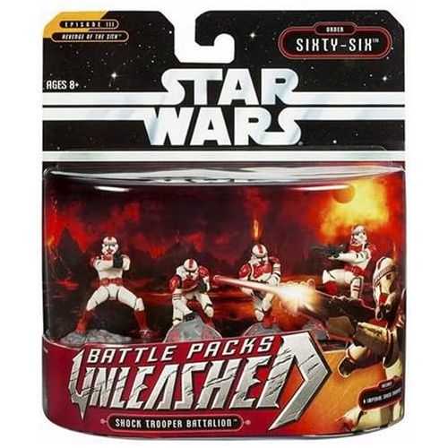 해즈브로 Hasbro Star Wars Unleashed Battle 4 Pack Shock Trooper Pack