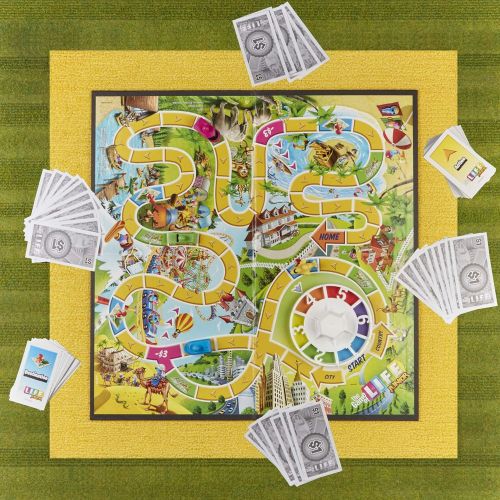 해즈브로 Hasbro Gaming The Game of Life Junior Board Game for Kids Ages 5 and Up, Game for 2-4 Players