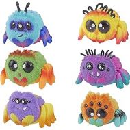 Hasbro Spider FlufferPuff; Harry Scoots, Klutzers, Toofy Spooder, Bo Dangles and Peeks Voice-Activated Pet; Ages 5 and up - Set of 6