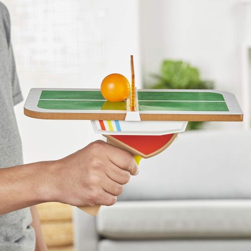 해즈브로 Hasbro Gaming Tiny Pong Solo Table Tennis Kids Electronic Handheld Game Ages 8 and Up