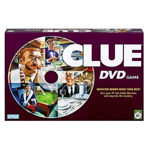 해즈브로 Hasbro Gaming Clue DVD Game