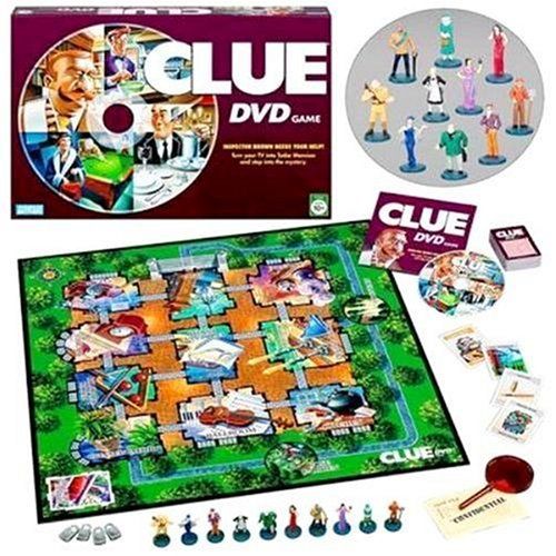 해즈브로 Hasbro Gaming Clue DVD Game