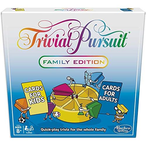 해즈브로 Hasbro Gaming Trivial Pursuit Family Edition