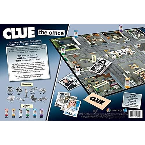 해즈브로 Hasbro CLUE: The Office Edition Board Game