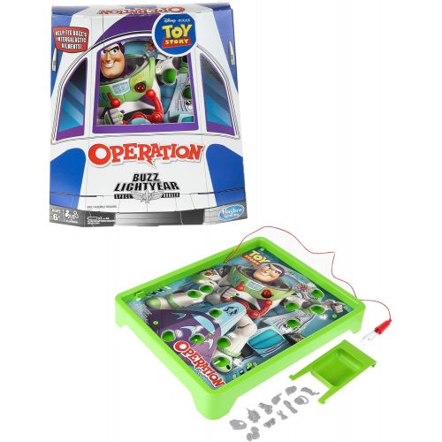 해즈브로 Hasbro Gaming Operation: Disney/Pixar Toy Story Buzz Lightyear Board Game for Kids Ages 6 & Up