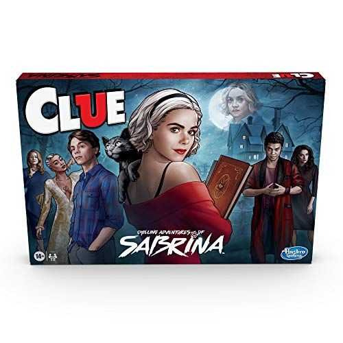 해즈브로 Hasbro Gaming Clue: Chilling Adventures of Sabrina Edition Board Game, Inspired by The Hit Series, Mystery Board Game for Kids Ages 14 and Up (Amazon Exclusive)