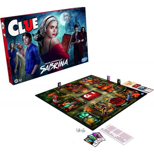 해즈브로 Hasbro Gaming Clue: Chilling Adventures of Sabrina Edition Board Game, Inspired by The Hit Series, Mystery Board Game for Kids Ages 14 and Up (Amazon Exclusive)