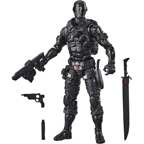 해즈브로 Hasbro G.I. Joe Classified Series Snake Eyes Action Figure 02 Collectible Premium Toy with Multiple Accessories 6-Inch Scale with Custom Package Art