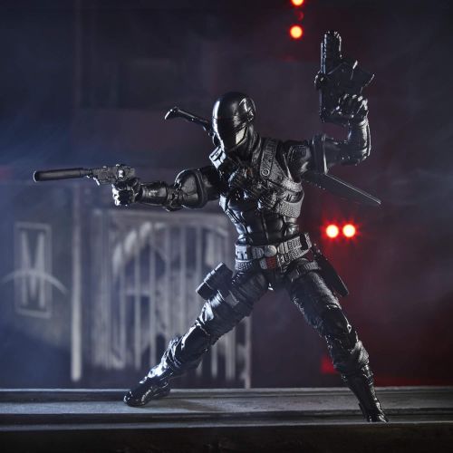 해즈브로 Hasbro G.I. Joe Classified Series Snake Eyes Action Figure 02 Collectible Premium Toy with Multiple Accessories 6-Inch Scale with Custom Package Art