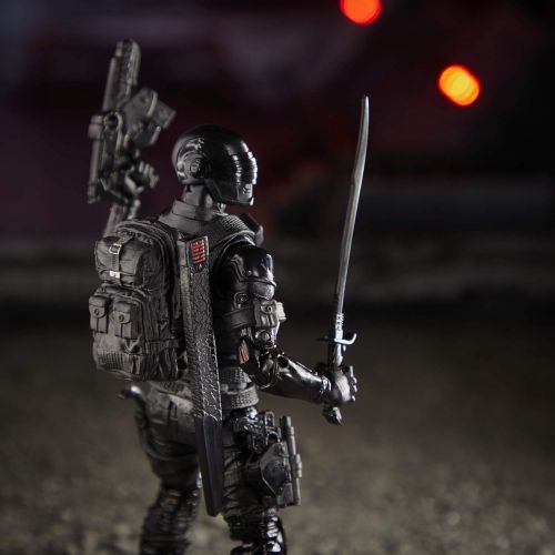 해즈브로 Hasbro G.I. Joe Classified Series Snake Eyes Action Figure 02 Collectible Premium Toy with Multiple Accessories 6-Inch Scale with Custom Package Art