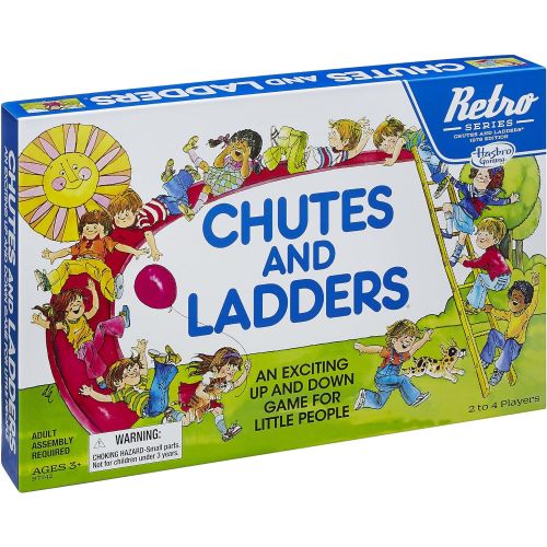 해즈브로 Hasbro Gaming Chutes and Ladders Game: Retro Series 1978 Edition