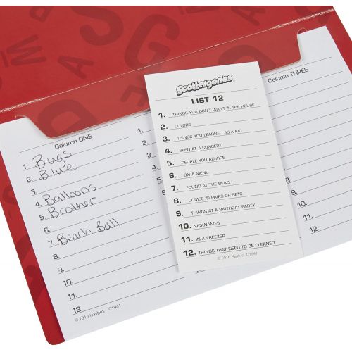 해즈브로 Hasbro Gaming Scattergories Board Game