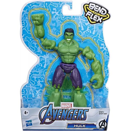 해즈브로 Hasbro Hulk Bend and Flex Marvel 6-Inch Action Figure