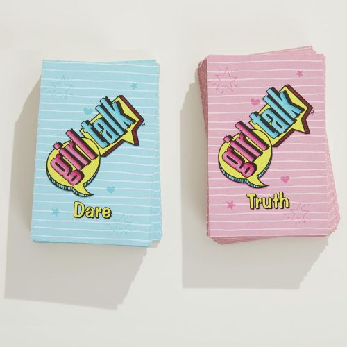 해즈브로 Hasbro Gaming Girl Talk Truth or Dare? Board Game for Teens and Tweens, Inspired by The Original 1980s Edition, Ages 10 and Up, for 2-10 Players