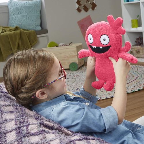 해즈브로 Hasbro Uglydolls Feature Sounds Moxy, Stuffed Plush Toy That Talks, 11.5 Tall