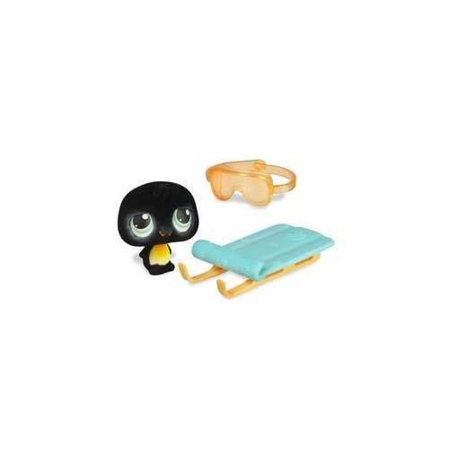 해즈브로 Hasbro Littlest Pet Shop: Portable Pets - Penguin with Sled